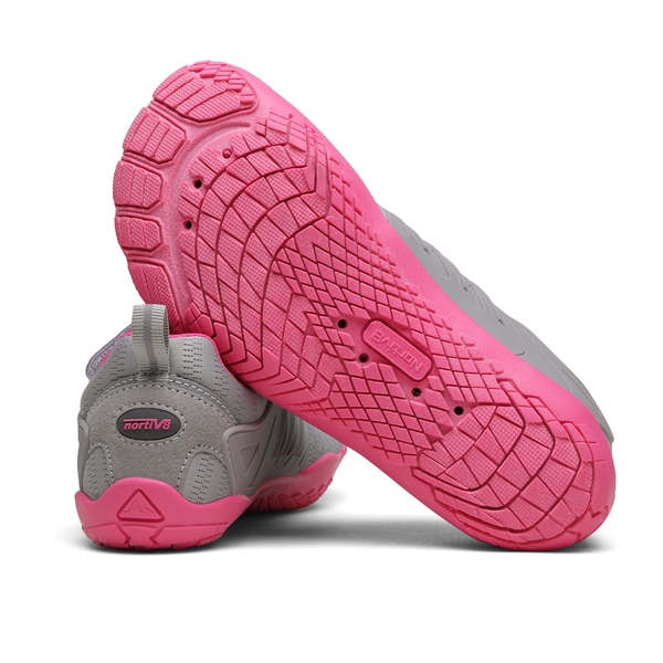 Women's Quick Dry Water Shoes - GREY PEACH - 1